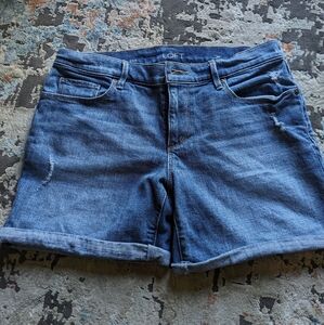 Loft jean shorts size 4